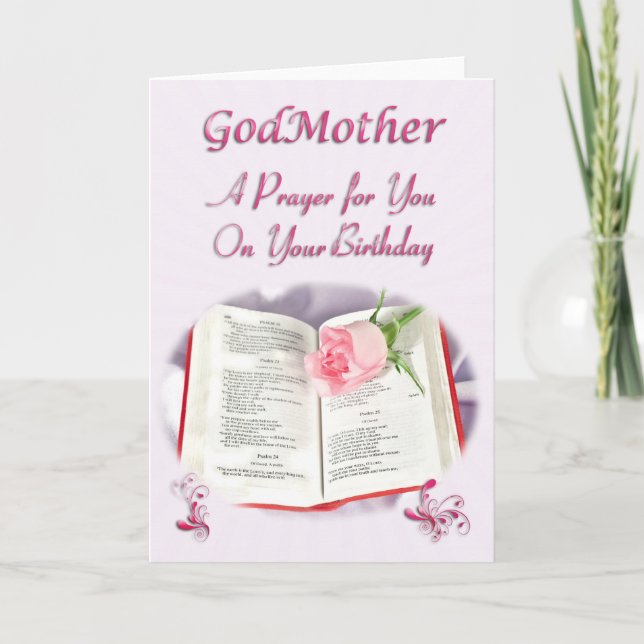 Ein Gebet für eine Gottesmutter an ihrem Geburtsta Karte (Vorderseite)
