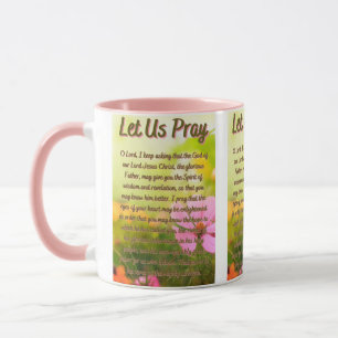 Ein Gebet für Weisheit und Offenbarung - Zwei-Tone Tasse