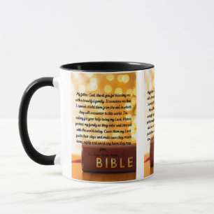 Ein Gebet zum Schutz der Familie - Zwei-Tonen-Tass Tasse
