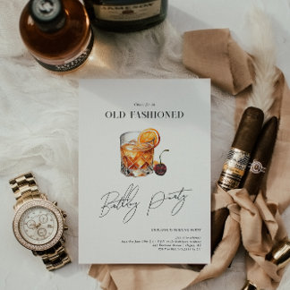 Ein Geburtstag der "alten Mode" | Cocktail-Party Einladung