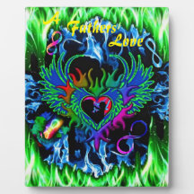 Ein Gedicht der Väter Liebe Custom Tabletop Plaque