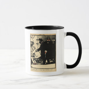 Ein Gefangener wird von den Verbrechen verbannt Tasse