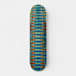Ein Gefärbte Krawatte-Skateboard Vert Strip Skateboard