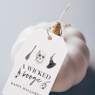 Ein gefickter Boogie Frohe Halloween Geschenkanhänger