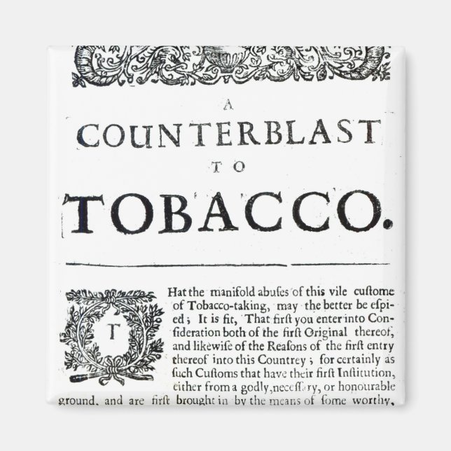 Ein Gegenwind für Tabak Magnet (Vorne)