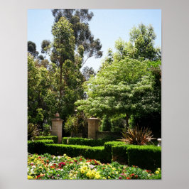 Ein geheimer Garten Balboa Park Poster