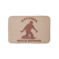 Ein gehender Sasquatch lustiger Badezimmer-Dekor