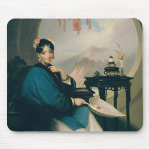 Ein Geisha-Mädchen Mousepad