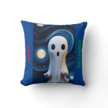Ein geistes Halloween-Kissen