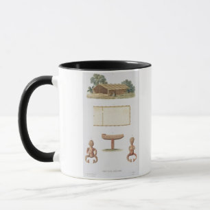 Ein Geisthaus, Neuseeland, von 'Reise autour d Tasse