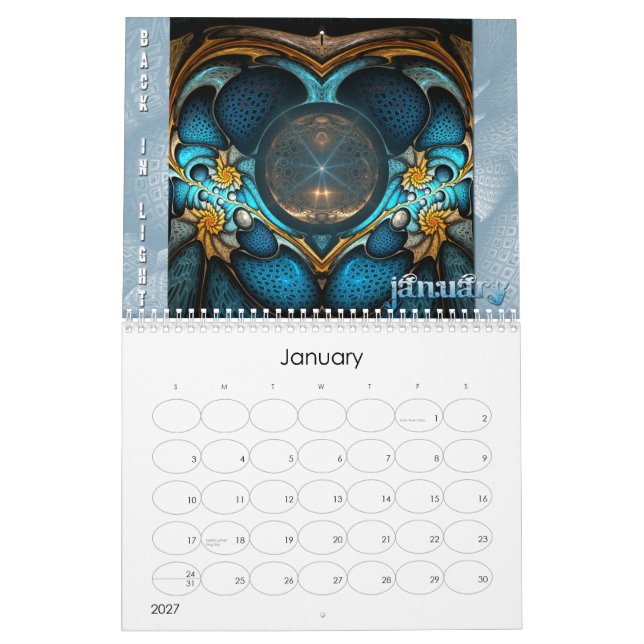 Ein geknistertes X-perience Kalender (Jan 2027)