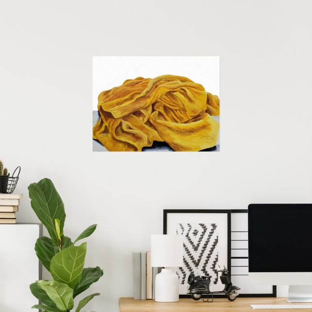 Ein gelbes Halstuch Poster (Heimbüro)