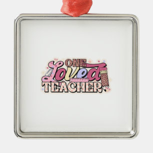 Ein geliebter Lehrer Ornament Aus Metall