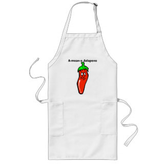 Ein-gemeine-O Jalapeno-Schürze Lange Schürze
