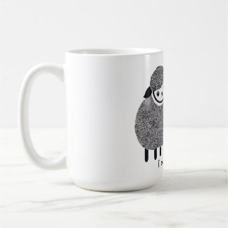 Ein gemütlicher Umarmung Kaffeetasse