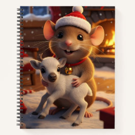 Ein gemütliches Weihnachten mit Freunden Notizbuch