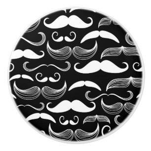 Ein Gentlemen's Club. Mustache Keramikknauf
