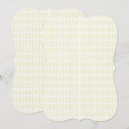 ein geometrisches Muster aus weiß und gold