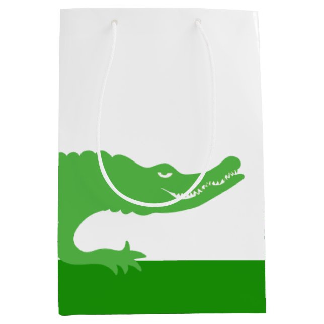 Ein gepackter Gator Mittlere Geschenktüte (Vorderseite)