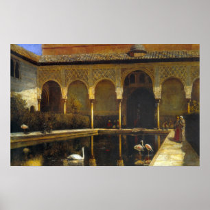 Ein Gericht in der Alhambra Poster