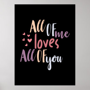 ein Geschenk für alle meine Lieben Poster