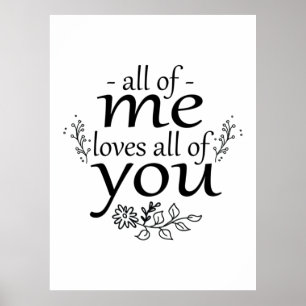 ein Geschenk für alle meine Lieben Poster