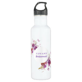 Ein Geschenk für Ihre Brautjungfrau Edelstahlflasche