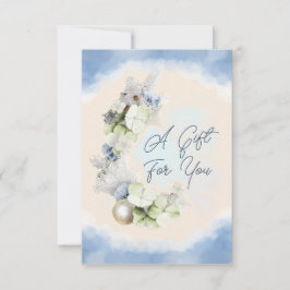 Ein Geschenk für Sie Ankündigung