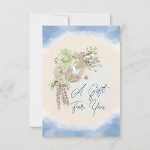 Ein Geschenk für Sie Ankündigung