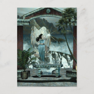 Ein Geschenk von Gods Fantasy 3D Postcard Postkarte