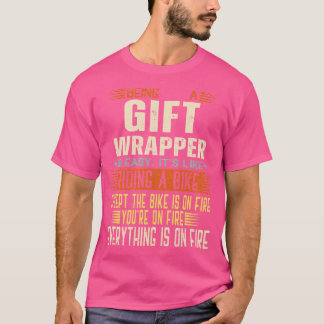 Ein Geschenkgutbeutel zu sein ist einfach, wie ein T-Shirt
