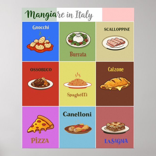 Ein Geschmack Italiens Poster (Vorne)