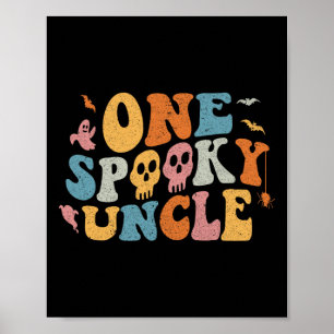 Ein gespitztes Onkel Groovy Halloween-Kostüm Poster