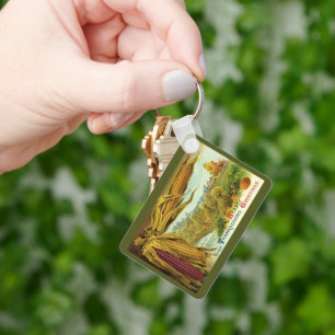 Ein gesunder Erntedank; Indischer Mais und Hystack Schlüsselanhänger