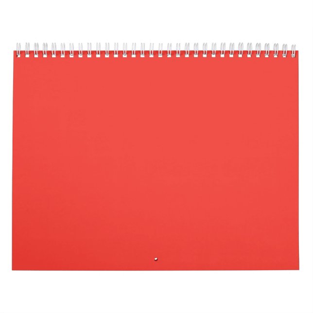 Ein gewagtes, rotes Quadrat, umgeben von einer knu Kalender (Titelbild)