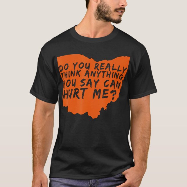 Ein glänzender Fan sein - Funny Sports T-Shirt (Vorderseite)