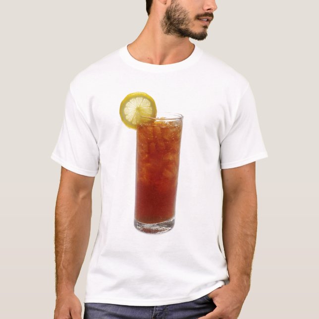 Ein Glas Eistee T-Shirt (Vorderseite)