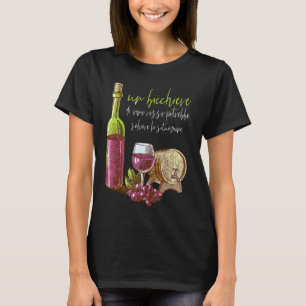 Ein Glas Rotwein könnte die Situation Gerettet hab T-Shirt