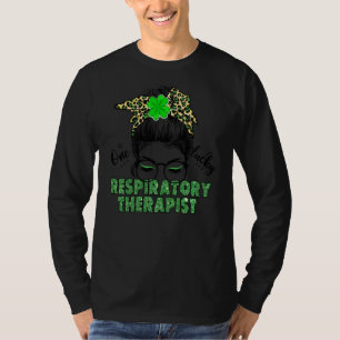 Ein glücklicher Atemtherapeut St Patrick S Day T-Shirt