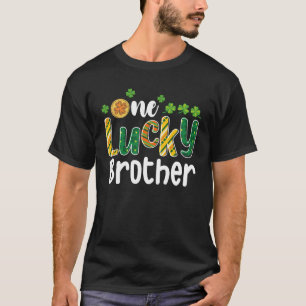 Ein glücklicher Bruder passendes Familien St. Patr T-Shirt