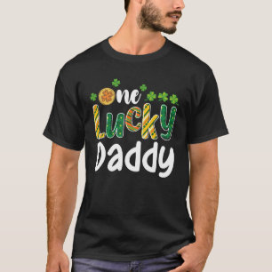 Ein glücklicher Daddy passende Familie St. Patrick T-Shirt