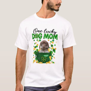 Ein glücklicher Hund Mama Funny German Kurzhaar T-Shirt