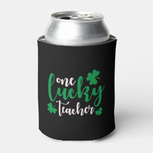 Ein glücklicher Lehrer Lehrer St Patrick's Day Dosenkühler