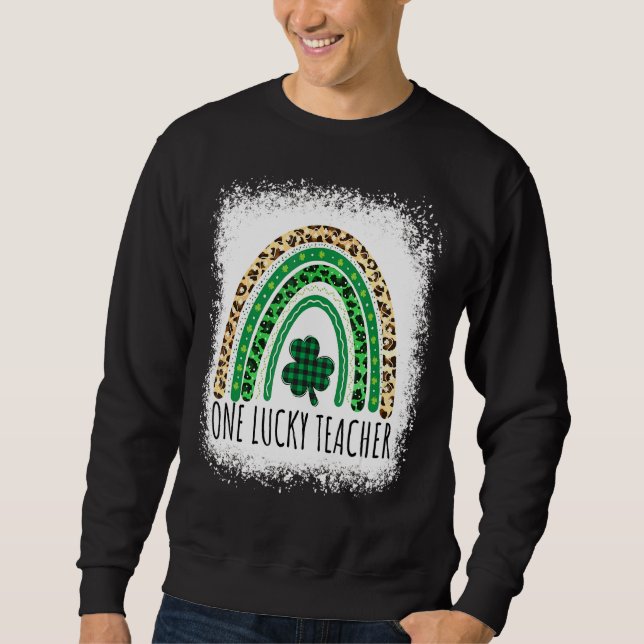 Ein glücklicher Lehrer Sweatshirt (Vorderseite)
