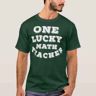 Ein glücklicher Mathematiklehrer Niedlich T-Shirt