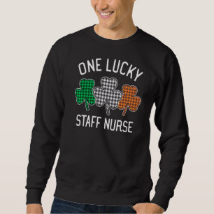 Ein glücklicher Mitarbeiter Krankenschwester St Pa Sweatshirt