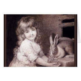 Ein glücklicher Ostern ... Vintage Osterkarte