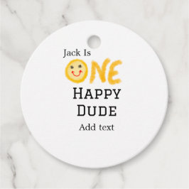 Ein glücklicher Typ 1 glücklicher Geburtstag Smile Geschenkanhänger