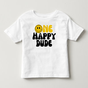 Ein glücklicher Typ zum ersten Geburtstag Kleinkind T-shirt