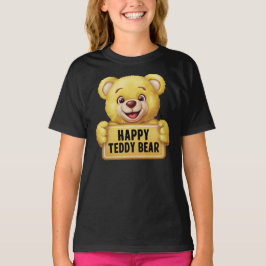Ein glücklicher und lachender Teddybär T-Shirt